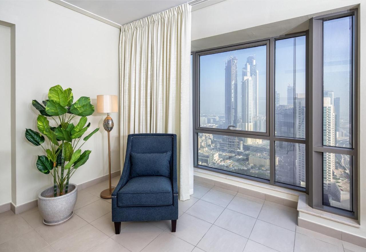Nasma Luxury Stays - Fantastic Burj Khalifa View From This Fancy Condo Дубай Экстерьер фото